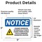Signmission Standby Generator Automatically Sign With Symbol, 5 in W x Rectangle, Vinyl Decal OS-2PACK-NS-D-35-L-18423 - alternate 2